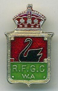 Royal Fremantle Golf Club monthly badge